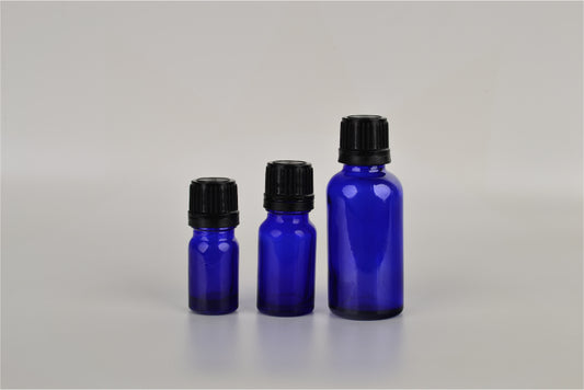 Cobalt Bottles with Dispensing Cap